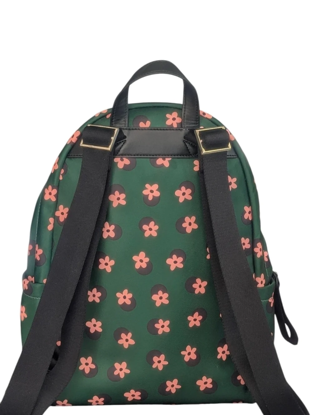 New Kate Spade Green Multi Floral Medium Backpack